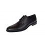 Pantofi barbati eleganti din piele naturala Negru SIR011N